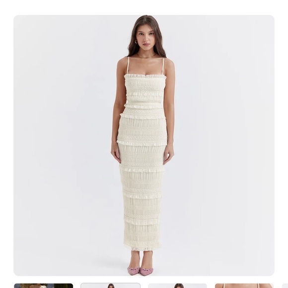 Fleur de Vendetta Lyrica Elegance Ruched Dress - Picture 2 of 7